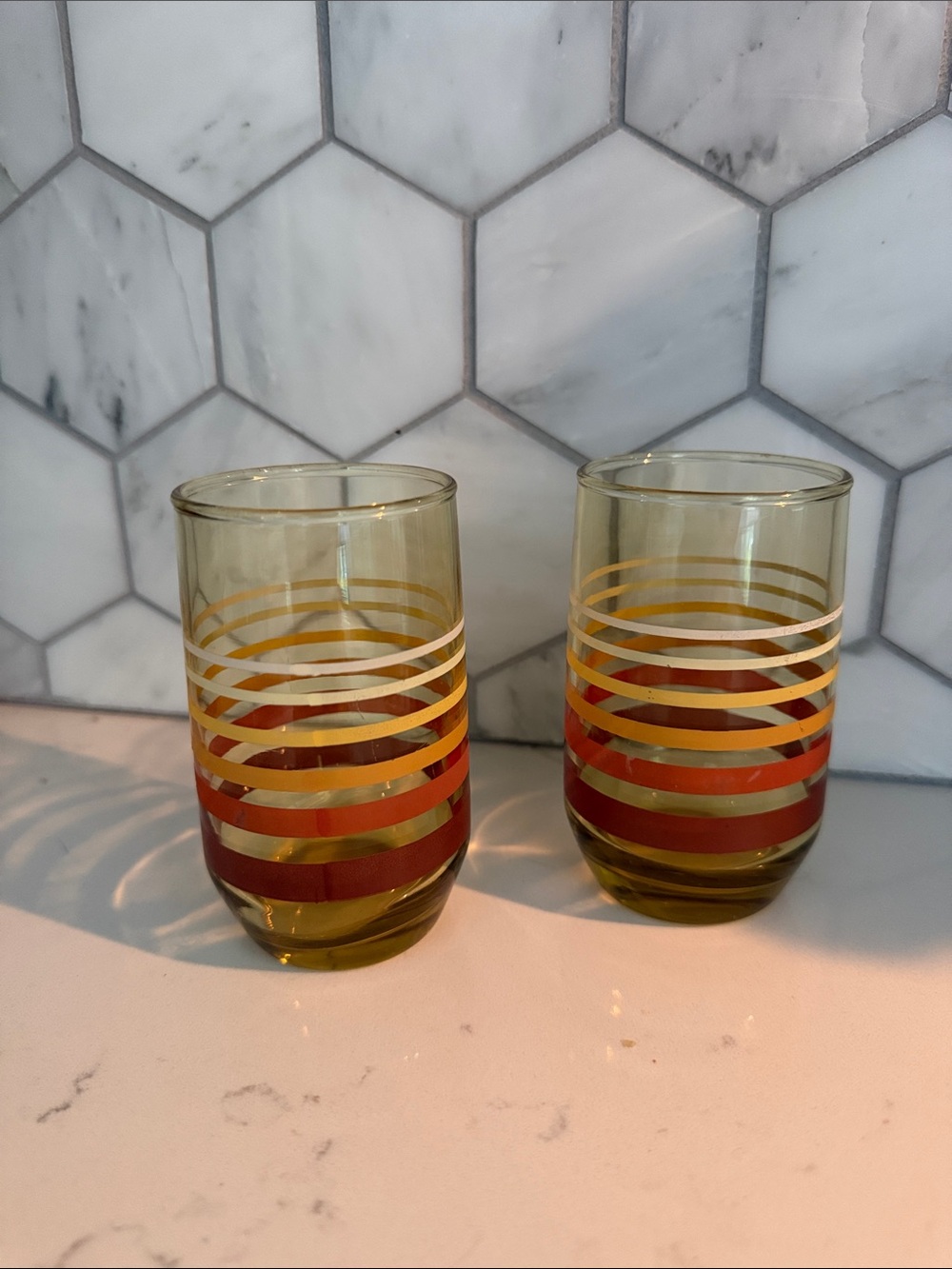 MCM juice glasses